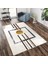 Dekoratif Özel Tasarım Yıkanabilir,ince, Kaymaz Tabanlı, Modern Halı 3