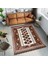Dekoratif Özel Tasarım Yıkanabilir,ince, Kaymaz Tabanlı, Modern Halı 1