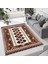 Dekoratif Özel Tasarım Yıkanabilir,ince, Kaymaz Tabanlı, Modern Halı 3