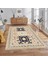 Dekoratif Özel Tasarım Yıkanabilir,ince, Kaymaz Tabanlı, Modern Halı 3
