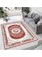 Dekoratif Özel Tasarım Yıkanabilir,ince, Kaymaz Tabanlı, Modern Halı 3