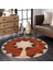 Dekoratif Özel Tasarım Yıkanabilir,ince, Kaymaz Tabanlı, Modern Halı 3