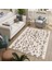 Dekoratif Özel Tasarım Yıkanabilir,ince, Kaymaz Tabanlı, Modern Halı 3