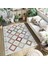 Dekoratif Özel Tasarım Yıkanabilir,ince, Kaymaz Tabanlı, Modern Halı 1