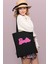 Barbie Baskılı Tote Bag Gabardin Çanta 1