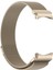 Galaxy Watch 6 40 / 44 mm Tam Uyumlu Mıknatıslı Hasır Metal Örgü Kordon Kayış Orijinal Pim 5