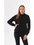 Kapüşonlu 3 Iplik Şardonlu Kanguru Cepli Bayan Sweatshirt 4