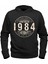 Vintage One Of A Kind 1984 Siyah Sweatshirt 1