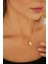 Kadın Acquacristallina Çelik Model Rose Gold Kaplama Su Yolu Gerdanlık Zincirli Sedef Taşlı Kolye 7