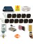 11 Kamerali Set - Hareket Algilayan Gece Görüşlü 36 Ir LED 5mp Sony Lensli 1080P Full Hd Metal Kasa Güvenlik Kamerasi Seti 5236 1