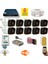 10 Kamerali Set - Hareket Algilayan Gece Görüşlü 36 Ir LED 5mp Sony Lensli 1080P Full Hd Metal Kasa Güvenlik Kamerasi Seti 5236 1