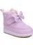Kız Çocuk Bot Kürklü İç Tasarım Düz Topuklu Rahat Kullanım 22 Numaralı 1