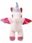 Oyuncak Peluş Kanatlı Unicorn 30 cm Pudra 2