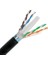 Mj Vısıon Cat6 Utp 0,50MM Cca Outdoor Blak 305M 1