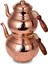 Premium Collection Teatime Isıtıcılı Kalın Bakır Çaydanlık Orta Boy 3