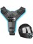 Gopro Aksiyon Kamera Kask Alt Çene Bağlantı Aparatı Pratik Mavi 2