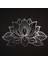 3D Lotus Mandala Metal Duvar Tablosu - Dekoratif Salon Tabloları - Ev Ofis Dekorasyonu - APT524 2