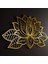 3D Lotus Mandala Metal Duvar Tablosu - Duvar Dekorasyonu - Salon Tabloları - APT524 2