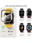 Apple Watch Se 6 5 4 40MM Ekran Koruma (Apple Watch Ultra Görünüm Kasa) Suya Dayanıklı Sert Pc Tam Koruma Ekran Koruyucu 2