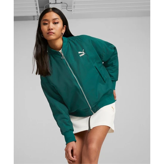 Puma T7 Shiny Bomber Kadın Ceket 62168943