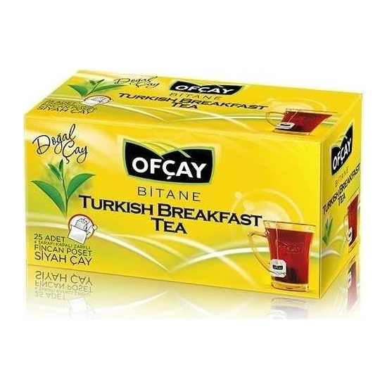 Ofçay Fincan Bitane Turkish Breakfast Tea Zarflı 2gr