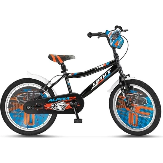 Ümit 2047 Alpına-M-Bmx-V-Erkek Çocuk Bisikleti 20 Jant Siyah Mavi Turuncu
