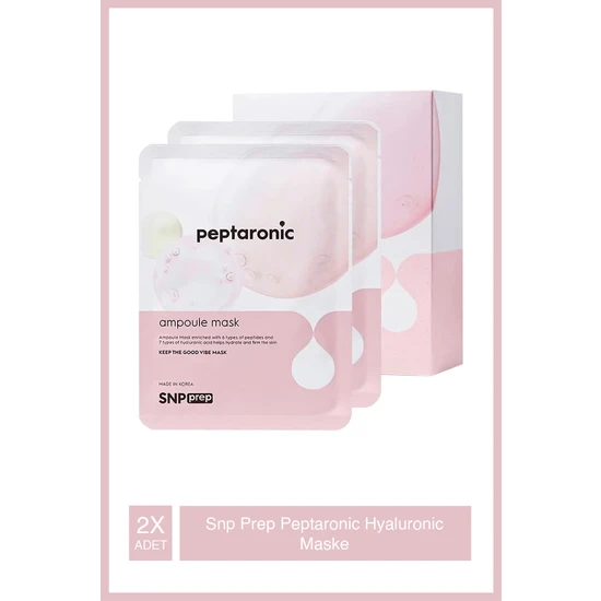 Snp Prep Peptaronic Hyaluronic Maske*2