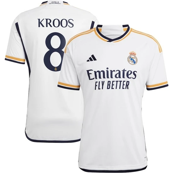 Real Madrid 2023/24 Yeni Sezon Toni Kroos Iç Saha Forması