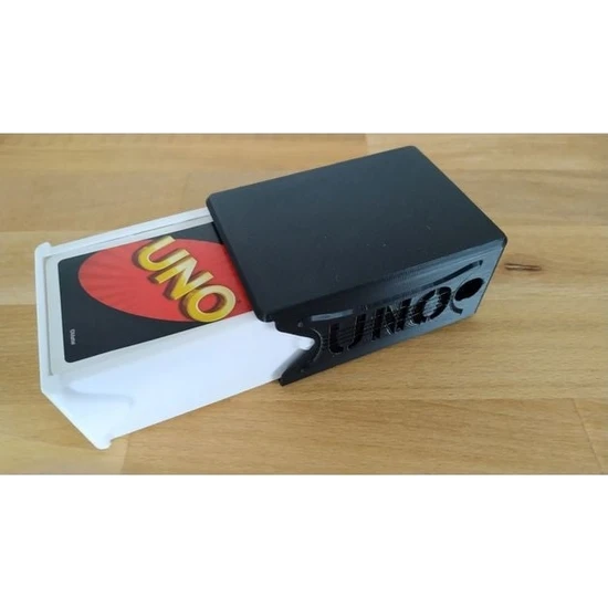3duman Uno Kart Saklama Kabı  Siyah  10 x 15 cm