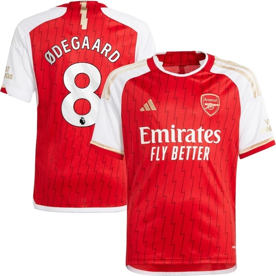 Arsenal 2023/24 Yeni Sezon Martin Ødegaard Iç Saha Forması