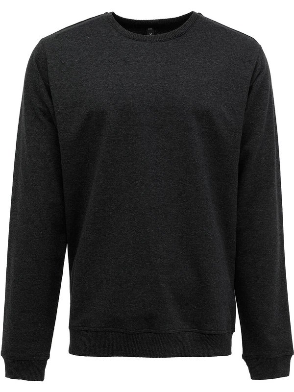 Kinetix Basıc Sweatshırt 3pr Gri Erkek Sweatshirt