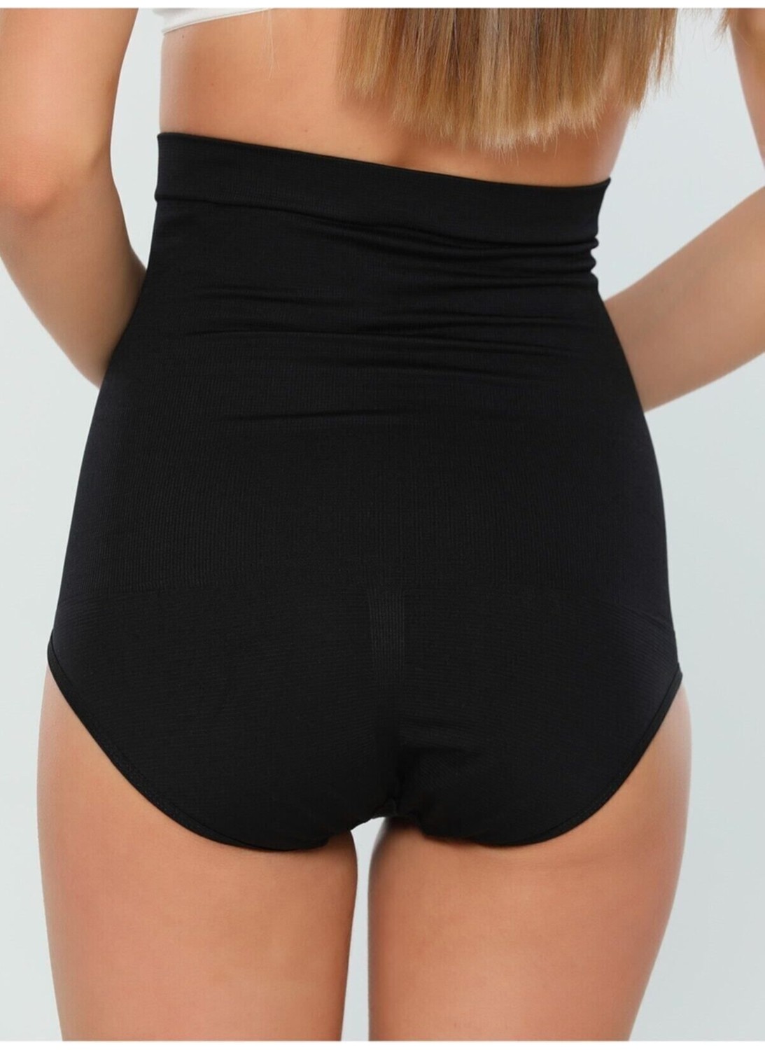 Sweet Sauna Gögüs Altı Göbek Alt Karın Bel Basen Toparlayıcı Kadın Yüksel Bel Silikonlu Slip Korse Ten Renk görsel 2