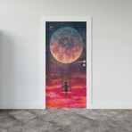 Sticker Art Kapı Giydirme Kapı Sticker Folyosu Peri Masalı