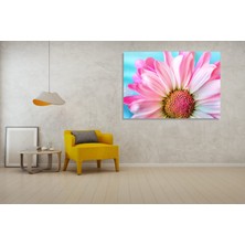 Pembe Papatya 50X70 Kanvas Tablo