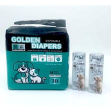 Golden 10 - 30 kg Köpekler Için Çiş Eğitim Seti M Beden