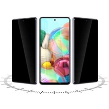 HANPORIUM Vivo Y200 5G Hayalet Ekran Koruyucu 9D Kırılmaz Cam - Gizlilik Korumalı Ultra Darbe Koruma Ekranı Tam Kaplar