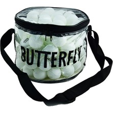 Butterfly Training Masa Tenisi Topu 100'LÜ Çantalı Beyaz 16005B-W