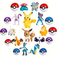 Threemb Toys Pokemon Orijinal Lisanslı Elf Topu 12'li Süper Set - Kutusuz