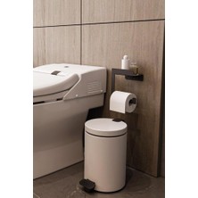 Lmz Design Paslanmaz Çelik Wc Kağıtlık Tuvalet Kağıdı Askısı