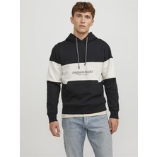 Jack & Jones Jorlakewood Sweat Hood Bf Ln Erkek Sweatshirt