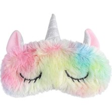 Nakkaşhane Peluş Unicorn Uyku Göz Bandı