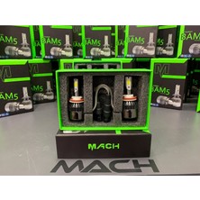 Mach H4 Mach LED Xenon Ampul Beyaz 12V / 36W / 6400LUMENS