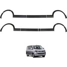 Cap Volkswagen Transporter T5 Uzun Şasi 2009 - 2014 Çamurluk ve Kapı Dodikleri Set 11 Parça Sol Sürgü