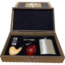 Dapper Zeytin Ağacı 7 Oz Mataralı Pipo Seti 605724-509254