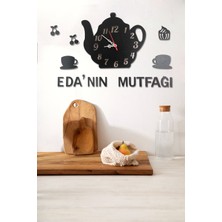 Mrc Hediye Sepeti Mutfak Duvar Saati Seti
