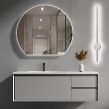 akbudak aydınlatma Pigas Açma Kapama Düğmeli Aplik  Modern Dekoratif LED Duvar Aplik 68CM Günışığı(Hotel-Cafe-Büro-Restuarant-Ev)