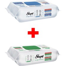 Sleepy Easy Clean Beyaz Sabun Katkılı+Çamaşır Suyu Katkılı 2X100 (200 Yaprak)