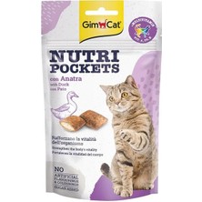 Gimcat Nutri Pockets Ördekli Kedi Ödül Maması 60 gr