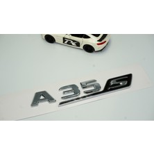 Dk Benz A 35S Bagaj Krom Siyah Abs 3m 3D Yazı Logo