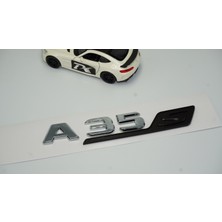 Dk Benz A 35S Bagaj Siyah Krom Abs 3m 3D Yazı Logo